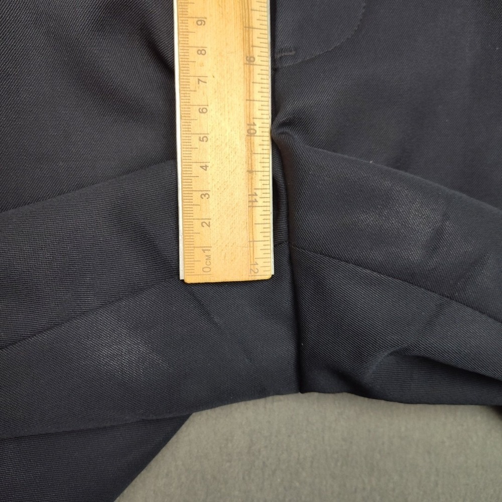 Brooks Brothers Pants Mens 33x32 Blue Pleated Wool Dress Trouser Suit Work Slack - Picture 12 of 13